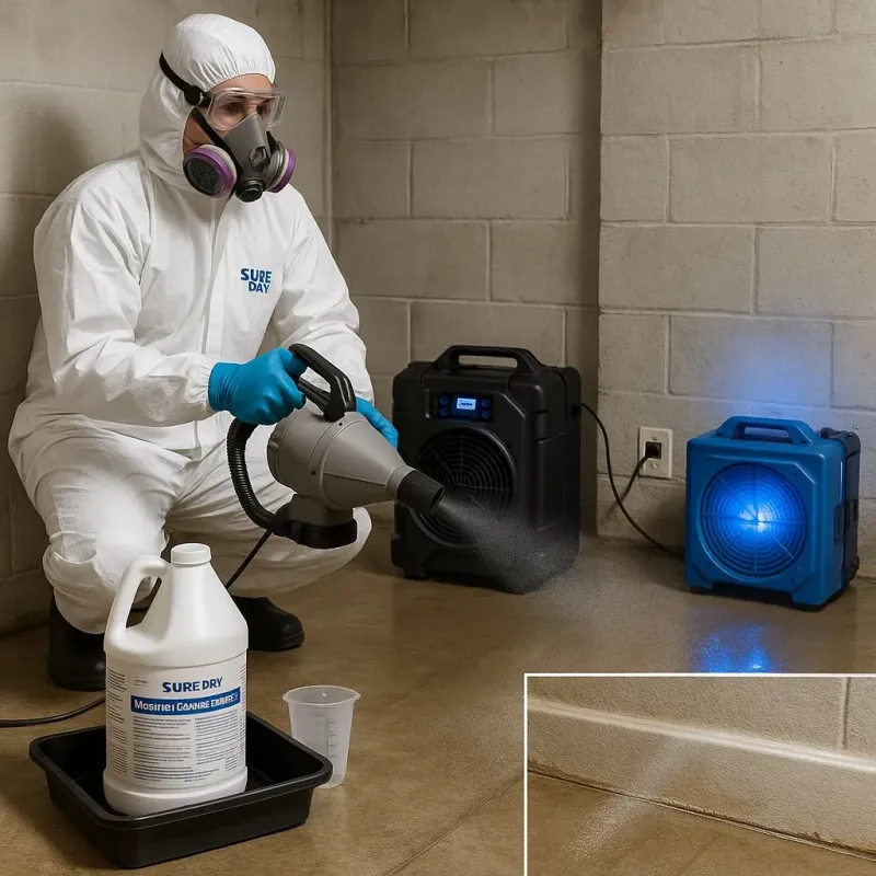 Sanitization and Odor Removal process in Garner, IA