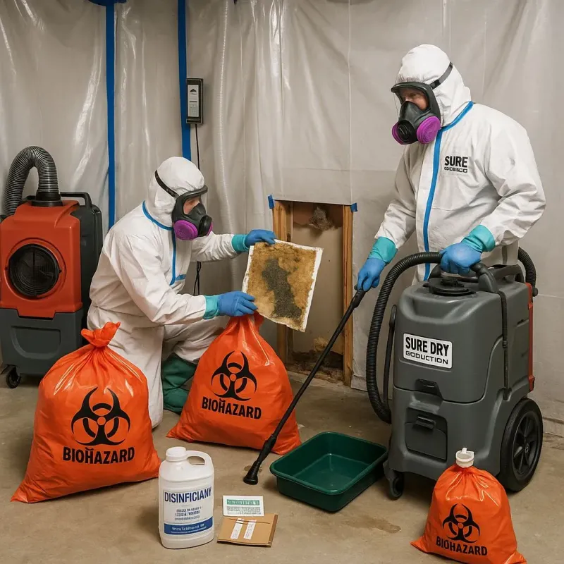 Contaminated Water Handling Protocols process in Garner, IA